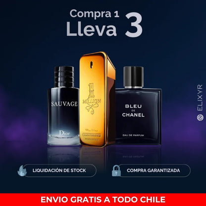 KIT x3 FRAGANCIAS DE LUJO EXCLUSIVO